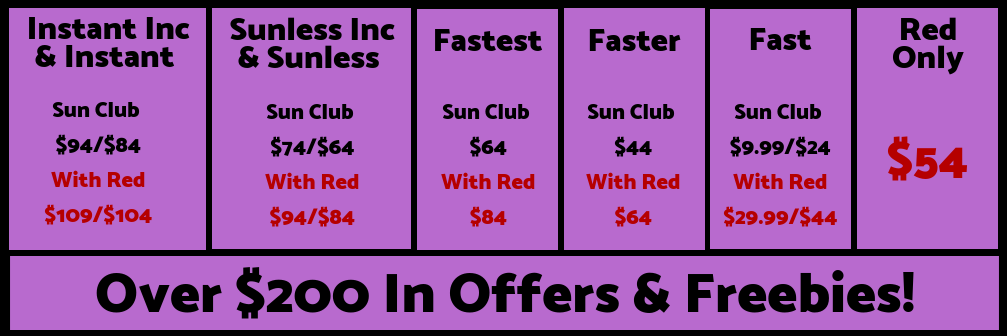 Sun clubs use this one Sun clubs use this one